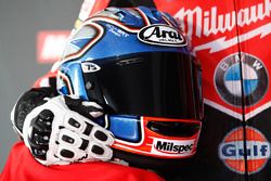 Il casco di Joshua Brookes, Milwaukee BMW