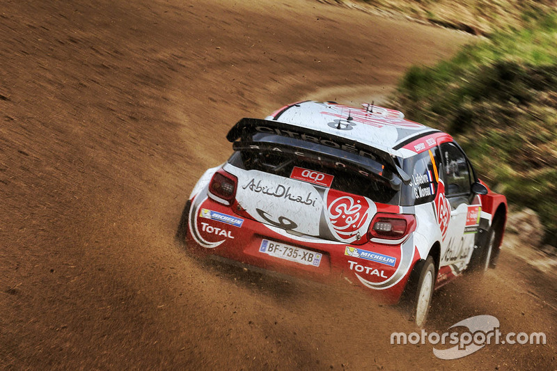 Stéphane Lefebvre, Gabin Moreau, Citroën DS3 WRC, Citroën World Rally Team
