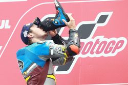 Podium : le vainqueur Jack Miller, Marc VDS Racing Honda