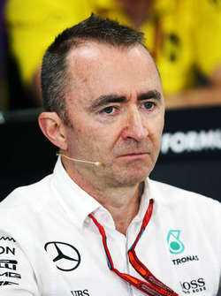 Paddy Lowe, Mercedes AMG F1 Executive Director (Technical) in the FIA Press Conference
