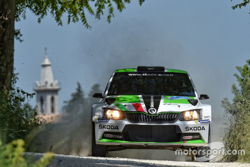 Umberto Scandola e Guido d'Amore, Skoda Fabia R5, Skoda Motor Sport Italia