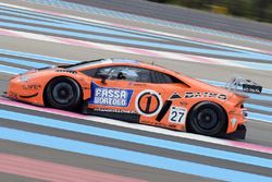 #27 Orange 1 Team Lazarus Lamborghini Huracan: Thomas Biagi, Fabrizio Crestani