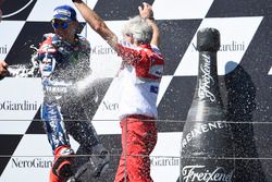 Gigi Dall'Igna, Directeur Général Ducati Corse, Jorge Lorenzo, Yamaha Factory Racing