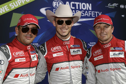 Benoît Tréluyer, André Lotterer, Marcel Fässler, Audi Sport Team Joest