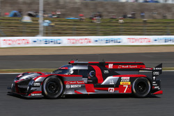 #7 Audi Sport Team Joest Audi R18: Marcel Fässler, Andre Lotterer, Benoit Tréluyer