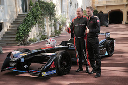 Principe Alberto II guida una Venturi Formula E