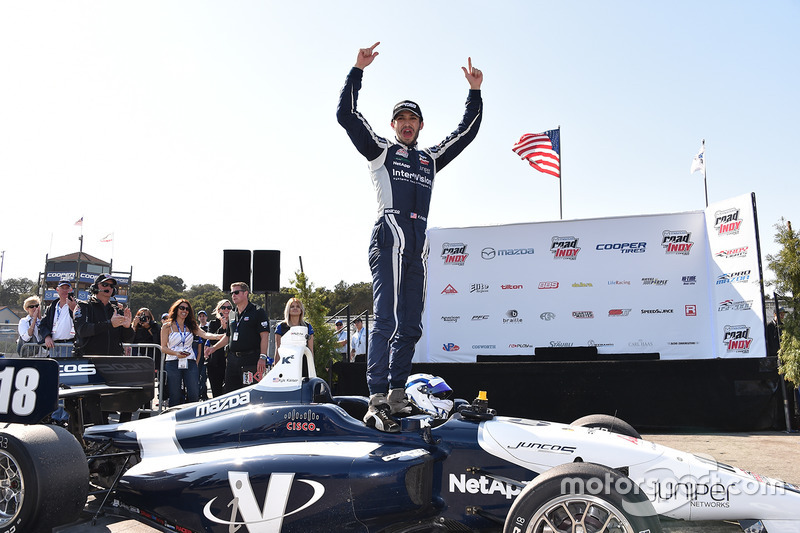 Ganador de la carrera Kyle Kaiser, Juncos Racing