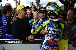 Third place Valentino Rossi, Yamaha Factory Racing