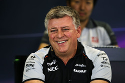 Отмар Сафнауэр, главный операционный директор Sahara Force India F1 на пресс-конференции