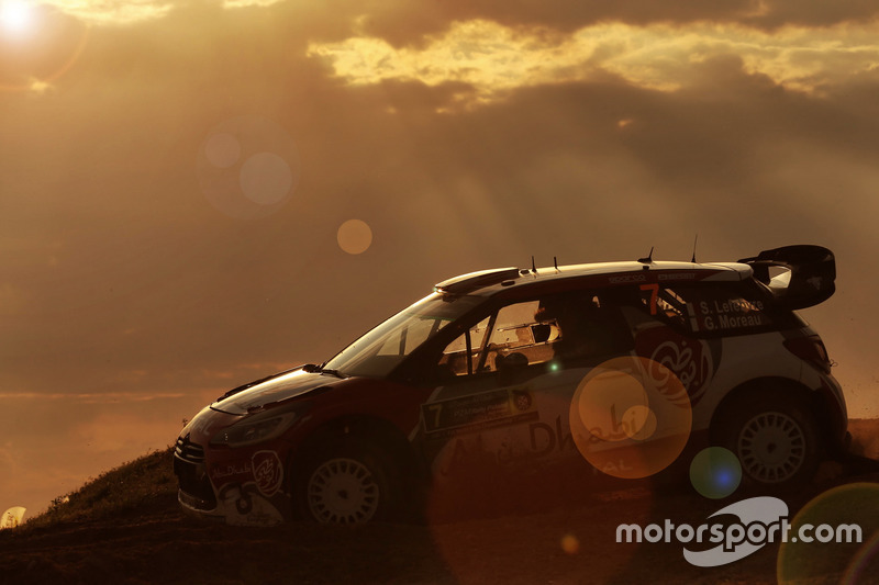 Stéphane Lefebvre, Gabin Moreau, Citroën DS3 WRC, Abu Dhabi Total World Rally Team