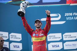 Podium: second place Daniel Abt, ABT Schaeffler Audi Sport
