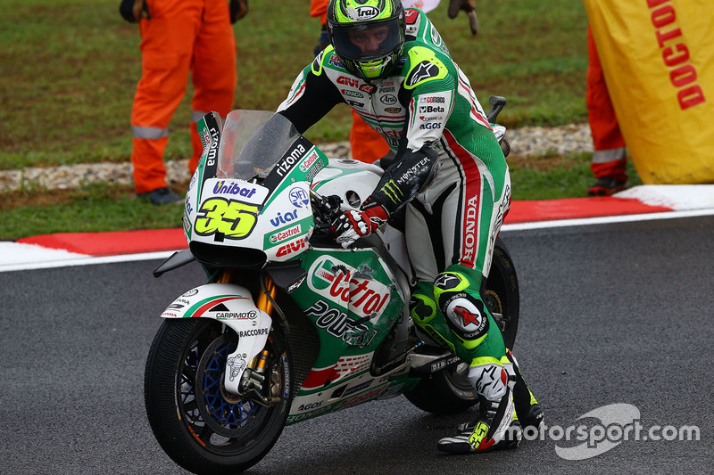 Cal Crutchlow, Team LCR Honda dopo la caduta