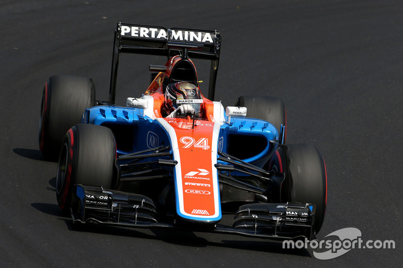 19. Pascal Wehrlein, Manor Racing MRT05