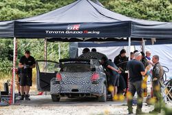 Toyota Yaris WRC, test di sviluppo