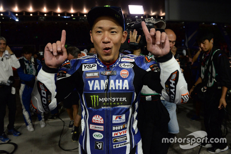 Il vincitore #21 Yamaha Factory Racing Team: Katsuyuki Nakasuga