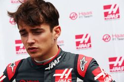 Charles Leclerc, pilota collaudatore Haas F1 Team