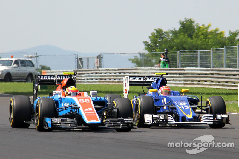 Rio Haryanto, Manor Racing MRT05, Felipe Nasr, Saber C35