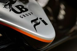 Sahara Force India F1 VJM09 nose cone detail