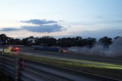 Crash von #60 Michael Shank Racing with Curb/Agajanian Ligier JS P2 Honda: John Pew, Oswaldo Negri,