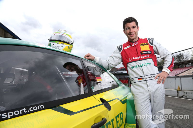 Mike Rockenfeller Audi Sport Team Phoenix Audi Rs5 Dtm