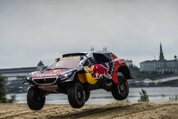 #100 Peugeot: Stéphane Peterhansel, Jean-Paul Cottret