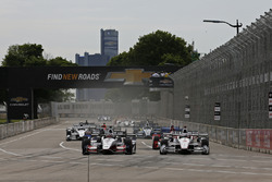 Start: Graham Rahal, Rahal Letterman Lanigan Racing, Honda, führt