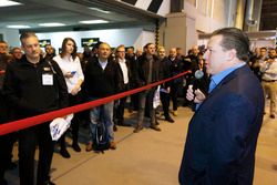 Zak Brown, président Motorsport Network ouvre le salon Autosport International 2017