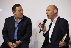 Zak Brown, président Motorsport Network et Toby Moody