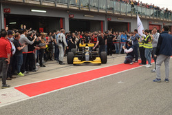 Gian Carlo Minardi sulla M192-Lamborghini