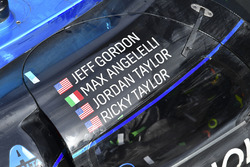 Car of race winners #10 Wayne Taylor Racing Cadillac DPi: Ricky Taylor, Jordan Taylor, Max Angelelli