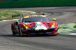 #71 AF Corse Ferrari 488 GTE: Davide Rigon, Sam Bird