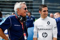 Jean Paul Driot e Sébastien Buemi, Renault e.Dams, in griglia