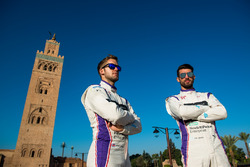 Sam Bird, DS Virgin Racing ve Jose Maria Lopez, DS Virgin Racing