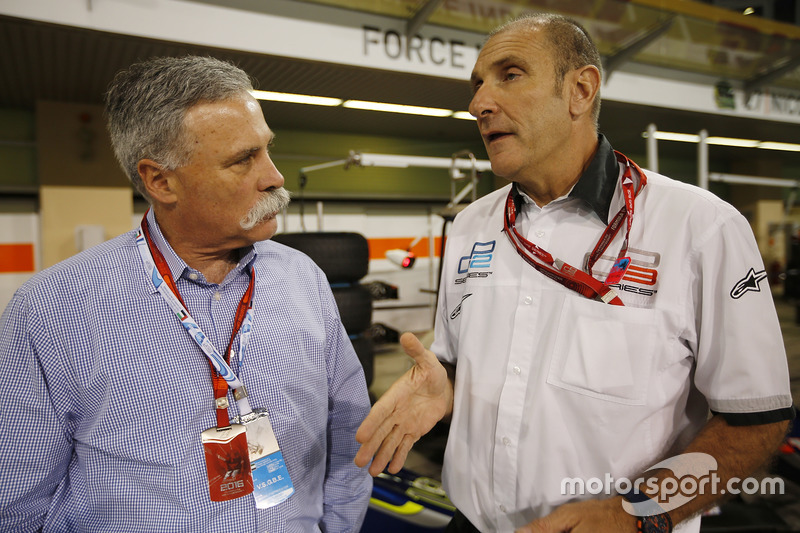 Chase Carey, Liberty Media, avec Bruno Michel, GP2 Series