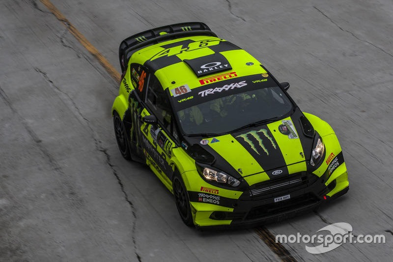 Valentino Rossi, Carlo Cassina, Ford Fiesta