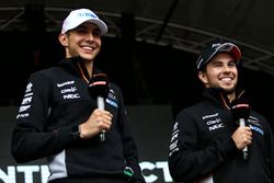 Sergio Perez, Esteban Ocon, Sahara Force India