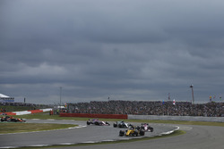 Нико Хюлькенберг, Renault Sport F1 RS17, Эстебан Окон, Sahara Force India F1 VJM10, Валттери Боттас,