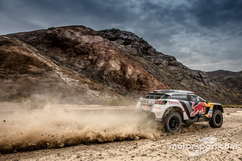 #100 Peugeot Sport Peugeot 3008 DKR: Cyril Despres, David Castera