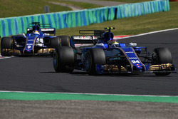 Pascal Wehrlein, Sauber C36, Marcus Ericsson, Sauber C36