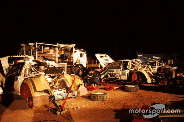 Zona del equipo Peugeot