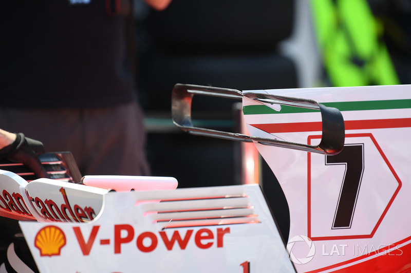 Ferrari SF70-H, T-Wing