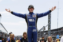 Il vincitore della gara Matheus Leist, Carlin