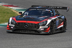 #17 IDEC SPORT RACING, Mercedes AMG GT3: Patrice Lafargue, Paul Lafargue, Dimitri Enjalbert