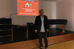 Luigi Mazzola all'OBV di Mendrisio