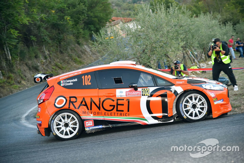 Simone Campedelli, Pietro Elia Ometto, Ford Fiesta R5, Orange1 Racing