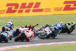 Jorge Lorenzo, Ducati Team, crash