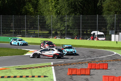 Roberto Colciago, M1RA, Honda Civic TCR, testacoda durante le qualifiche