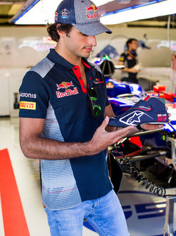 Carlos Sainz Jr., Scuderia Toro Rosso Alpinestars boot