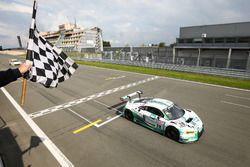 Drapeau à damiers: Connor De Phillippi, Robin Frijns, Land Motorsport, Audi R8 LMS