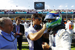 Felipe Massa, Williams, on the grid